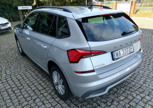 Skoda Kamiq cena 84500 przebieg: 67500, rok produkcji 2021 z Kórnik małe 92